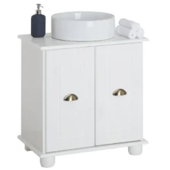 Meuble Sous Lavabo COLMAR -Domublis Soldes Magasin 45b1150ce73e49889a0bbb948917db91