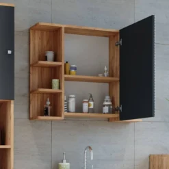 Armoire De Toilette Fynn Goldkraft -Domublis Soldes Magasin 46458c43c33841e48cabdedae7d6ea9c