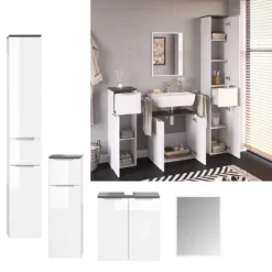 Salle De Bain Otis (4 éléments) -Domublis Soldes Magasin 46f5191e78d641f6ad6d5d8a2493421c