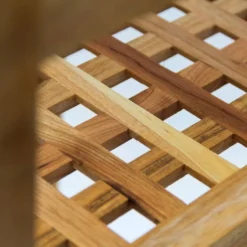 Étagère De Salle De Bain Rangement Noyer -Domublis Soldes Magasin 4793c9a130a4449796199616ffa315eb