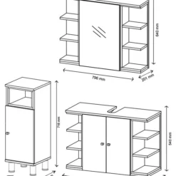 Salle De Bain Aquis Blanc/sonoma (3 él.) -Domublis Soldes Magasin 47fda5c8e3764a26a834eb0f98fd998b.cropped 117 62 737 878.processed
