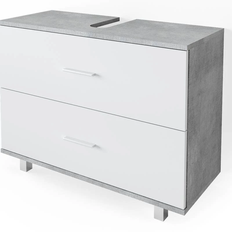 Salle De Bains Ilias Béton (2 éléments) 7 Salle De Bains Ilias Béton (2 éléments) – Image 5