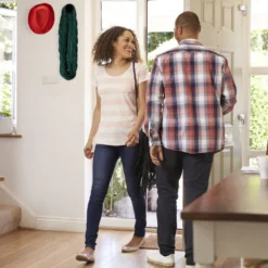 Lot De 3 Patères Muraux En Bois Noir -Domublis Soldes Magasin 49b5f9111b904444aaa5f958bcafee93