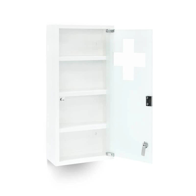 Armoire à Pharmacie Blanche Inox 7 Armoire à Pharmacie Blanche Inox – Image 5