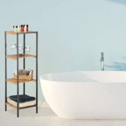 Étagère En Bambou Universelle Sur Pieds 12 Étagère En Bambou Universelle Sur Pieds -Domublis Soldes Magasin 4c8951d90a354c9ebe7fcd24998bf583