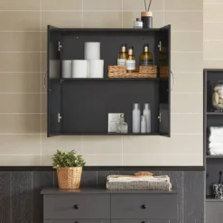 Meuble Haut De Salle De Bain FRG231-W 34 Meuble Haut De Salle De Bain FRG231-W -Domublis Soldes Magasin 533305f42a474c209df0bd072717133d