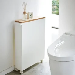 Yamazaki Chariot De Toilette Semi-fermé -Domublis Soldes Magasin 535248733ef54509a6b51d35675d8e59