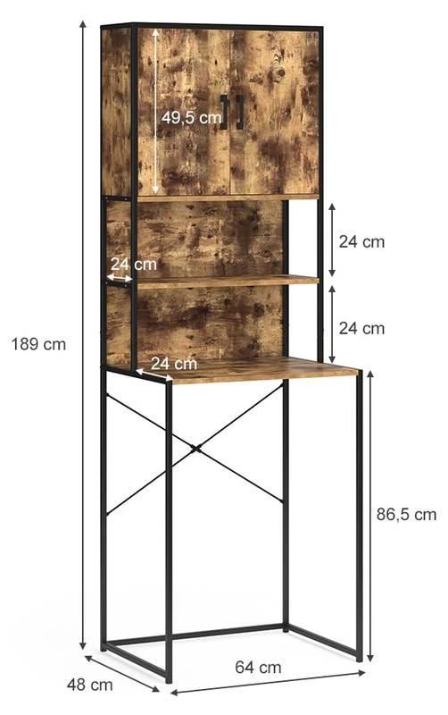 Meuble Machine à Laver Fyrk 9 Meuble Machine à Laver Fyrk – Image 7