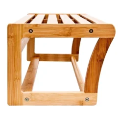 Étagère Porte-serviettes En Bambou -Domublis Soldes Magasin 576f81a7ba9f43a2ac37cbeb0917f004