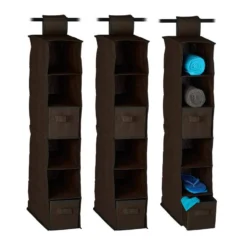 3xÉtagère Suspendue Tissu Armoire -Domublis Soldes Magasin 5c54577926584613a3dc31bda047b65e