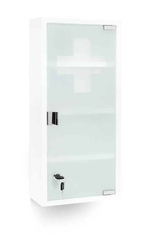 Armoire à Pharmacie Blanche Inox 3 Armoire à Pharmacie Blanche Inox