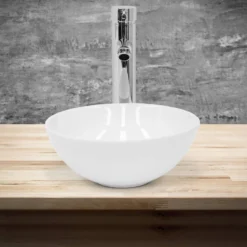 Lavabo Rond Ø 28x116 Cm Blanc -Domublis Soldes Magasin 5f7a2b1506e14e799b738d5ad7ea6a15