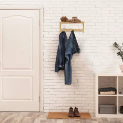 Étagère Murale Avec Patères -Domublis Soldes Magasin 61ac7be1a5cf4d60b77ee9c23a2f244c