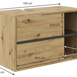 Meuble Sous-lavabo Viola Artisan/gris -Domublis Soldes Magasin 634d3c4ad9c947188685326c23dee31c.cropped 11 201 978 651.processed