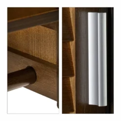 Armoire Suspendue LAMELL SDB Brun Foncé -Domublis Soldes Magasin 676a13b3cb6f4800a6b490eeb36b1546