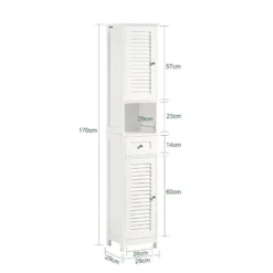 Meuble Colonne Salle De Bain FRG236-DG 38 Meuble Colonne Salle De Bain FRG236-DG -Domublis Soldes Magasin 67be4f4fb1a14bce90bbd84f257034df