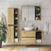 Salle De Bain Viola (3 éléments) -Domublis Soldes Magasin 68c8f52428944bf597084da731220c7e