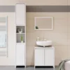 Salle De Bain Emma Blanc (3 élém.) -Domublis Soldes Magasin 6ae8f260fb9e4edebe3b27814b6d70d1