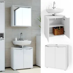 Meuble Sous-lavabo Ruben 12 Meuble Sous-lavabo Ruben -Domublis Soldes Magasin 6de99c6498eb449a87d1d076838fe28a