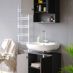 Salle De Bain Irma Anthracite (2 élém.) 9 Salle De Bain Irma Anthracite (2 élém.) -Domublis Soldes Magasin 6def185646db458dae5aa0d34b4a8d44