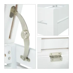 Étagère De Salle De Bains Bambou Blanc -Domublis Soldes Magasin 6e6a1d24c9b644aa9dbb22c78e1f5f6e