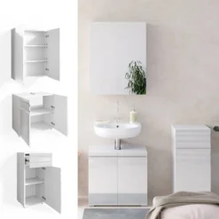 Salle De Bain Freddy Blanc Br -Domublis Soldes Magasin 6f8e0f234852475aab62cd8154c6d0c3