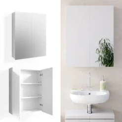 Armoire De Toilette Freddy Blanc 12 Armoire De Toilette Freddy Blanc -Domublis Soldes Magasin 71f16ee54b57495885aa2af0fb58160e