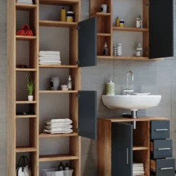 Salle De Bain Ilias Goldkraft (3 élém.) -Domublis Soldes Magasin 72d128e595c346d9b62179ac49d35b26