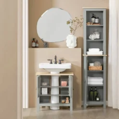 Meuble Sous Vasque BZR69-II-HG 13 Meuble Sous Vasque BZR69-II-HG -Domublis Soldes Magasin 736e4bb802964c159b2310fda5c50e27