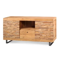 Néo - Meuble Salle De Bain En Teck Parqu