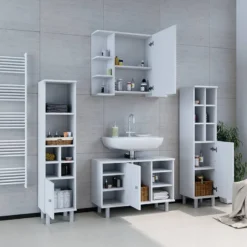 Chiffonnier Fynn Blanc 7 Compartiments 11 Chiffonnier Fynn Blanc 7 Compartiments -Domublis Soldes Magasin 77013c6494484f209eb3f2679c55b7bd 1