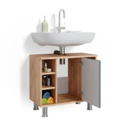 Meuble Sous-lavabo Fynn -Domublis Soldes Magasin 7a214aac09bf4f078b9d568ff60ef6bc
