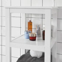 Meuble Colonne Salle De Bain FRG205-W -Domublis Soldes Magasin 7a77189e566b4fd48ed7d0febf5e3e89