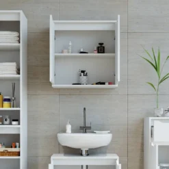 Armoire De Toilette Ruben Blanc 11 Armoire De Toilette Ruben Blanc -Domublis Soldes Magasin 7a86ae5ccd42410b9b8a78c433600c43