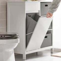 Armoire Salle De Bain BZR77-W -Domublis Soldes Magasin 7ae1cb959c4448a58f11664caef3dc25