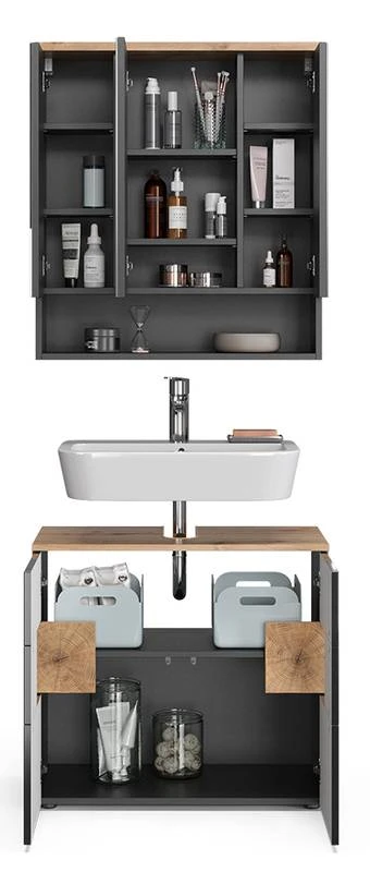 Salle De Bains Eden Anthracite (2 élém.) 7 Salle De Bains Eden Anthracite (2 élém.) – Image 5