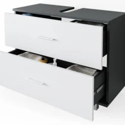 Meuble Sous-lavabo Ilias Sonoma/blanc -Domublis Soldes Magasin 7dde41a241b04129b6062847b8e98e4f.cropped 31 108 969 829.processed