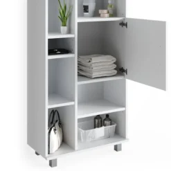 Salle De Bain Ilias Blanc (3 éléments) -Domublis Soldes Magasin 8228bdcf368b4a5189343756ae8ff2df