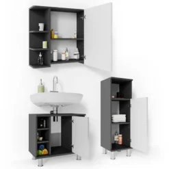 Set De Bain Fynn -Domublis Soldes Magasin 82f8436e7a3f4705989c46f7af643c9b