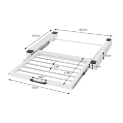 Cadre Intermédiaire 60,5x54,5cm Blanc -Domublis Soldes Magasin 8339f0f76b3f464ab7289b1bc2335e51