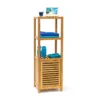 Étagère Salle De Bain Cuisine Bambou -Domublis Soldes Magasin 8416c95549734135a2e89938016d6423