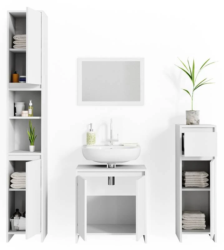 Salle De Bain Emma Blanc (4 élém.) 7 Salle De Bain Emma Blanc (4 élém.) – Image 5