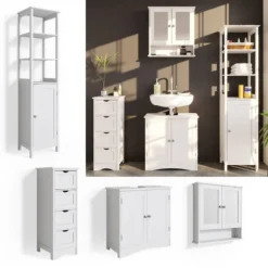 Salle De Bain Bianco Blanc (4 éléments) 12 Salle De Bain Bianco Blanc (4 éléments) -Domublis Soldes Magasin 8a031caf8eed426f92830b944e8085f8