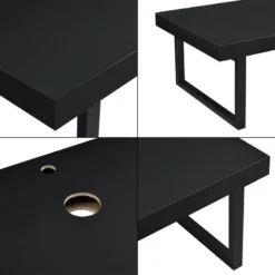 Plan De Toilette Noir Mat -Domublis Soldes Magasin 8aad94fcab824bb490cd34fb429e2517