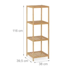 Étagère De Salle De Bain à 4 niveaux -Domublis Soldes Magasin 8f6cd773c2e348c3b4648a4ee1fd5dd2