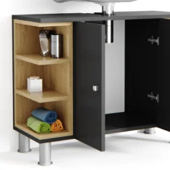 Meuble Sous-lavabo Aquis -Domublis Soldes Magasin 909a55046dcc42b5a302a38d19485a92