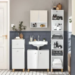 Colonne Salle De Bain BZR91-W 13 Colonne Salle De Bain BZR91-W -Domublis Soldes Magasin 9152d7e9f5d742818ba4e5d4bb8863f4