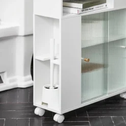 Armoire WC Roulante BZR117-W -Domublis Soldes Magasin 93a5353e8bf34a4884e7b24c430a55a2