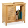 Armoire Dessous De Lavabo Bambou -Domublis Soldes Magasin 97198147200a4a17ba4407c7e0cca983