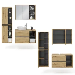 Salle De Bain Viola (3 éléments) -Domublis Soldes Magasin 9a9e2966ca0246baa749aff6a21c9f61